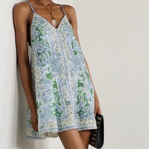 ZIMMERMANN Ottie Swing Linen Minidress size 0 XS US 2-4 NWT $695 Mini Dress